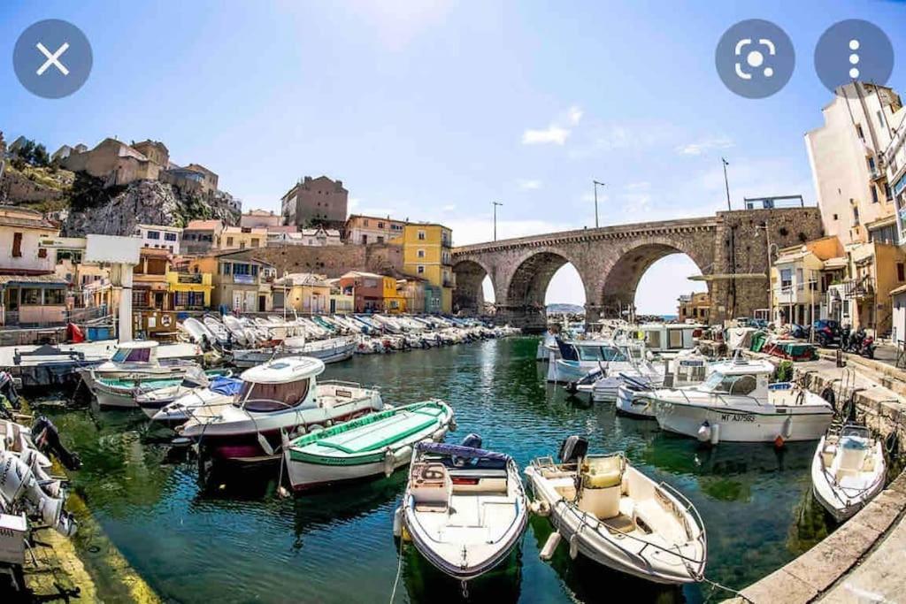 Apartamento T2 Proximite Mer, Vallon Des Auffes Marsella Exterior foto